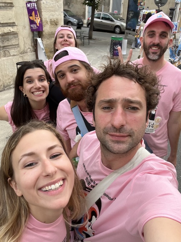 La troupe à Avignon