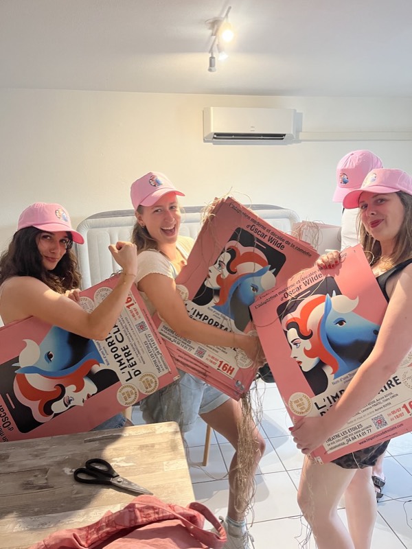 Préparation des affiches