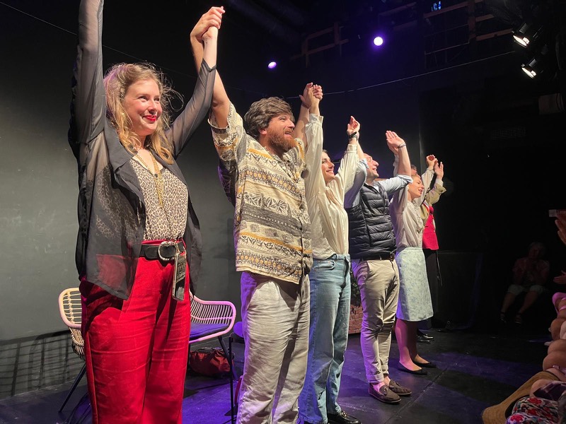 Saluts - fin de spectacle